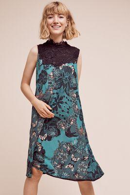 Maeve Butterfly Lace Swing Dress