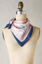 Anthropologie Reed Silk Bandana Scarf