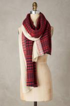 Standard Form Reversible Plaid Scarf