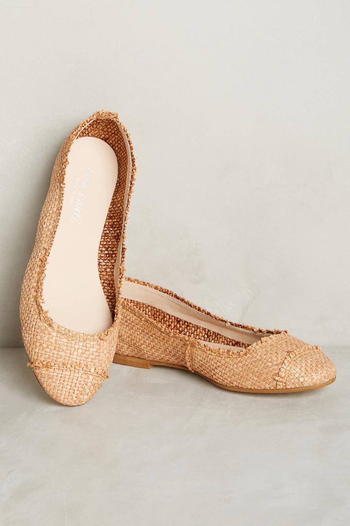 Lisa Conti Woven Ballet Flats