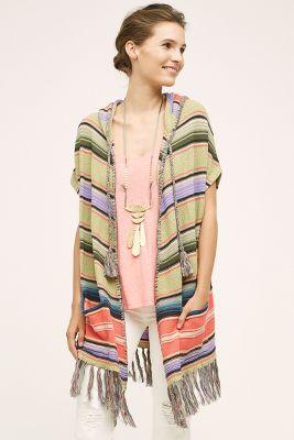 Moth Calexico Fringe Poncho