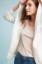 Anthropologie Woven Anorak Hoodie