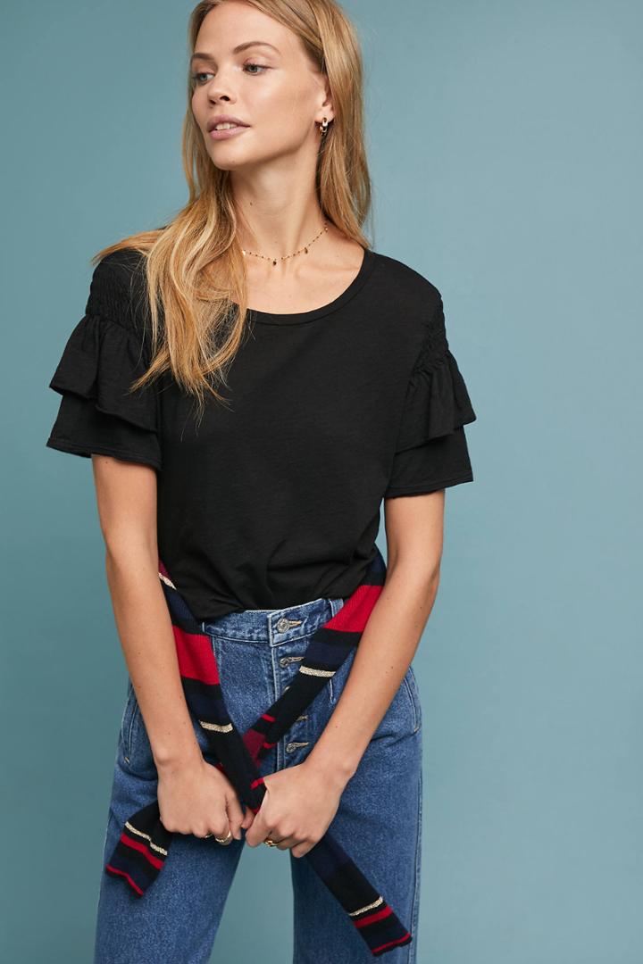 T.la Sappho Ruffled Top