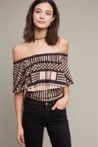 Tracy Reese Lola Off-the-shoulder Flounce Top