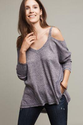 Deletta Millipa Open-shoulder Top