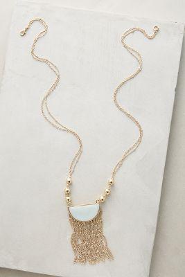 Anthropologie Moondance Fringe Necklace