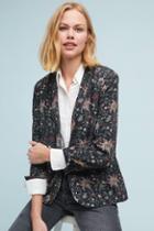 Berenice Piped Floral Blazer