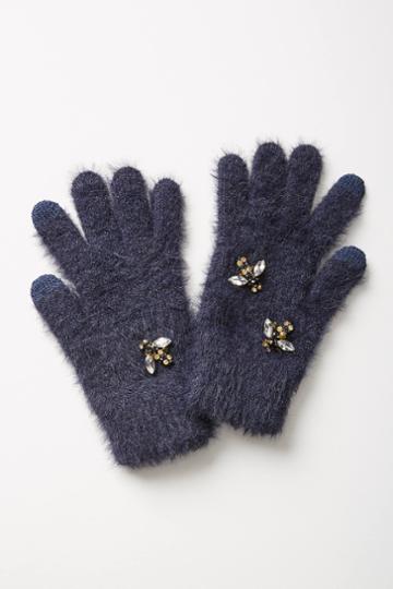 Sleeping On Snow Well-embellished Gloves
