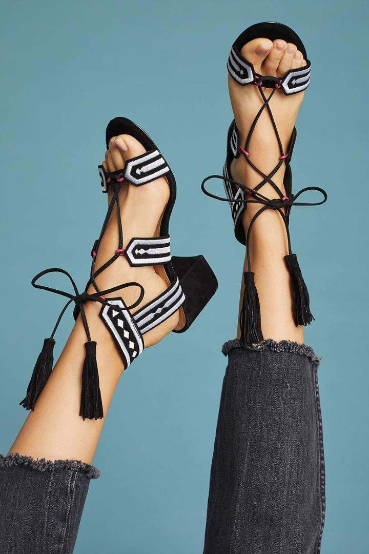 Schutz Liessel Tasseled Heels