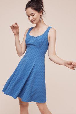 Eva Franco Bleu De Jour Dress