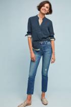 Mother The Dazzler Ultra High-rise Straight Jeans