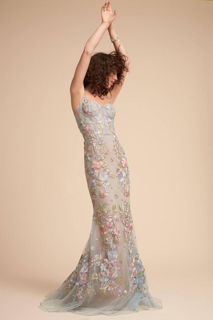 Anthropologie Cannes Wedding Guest Dress
