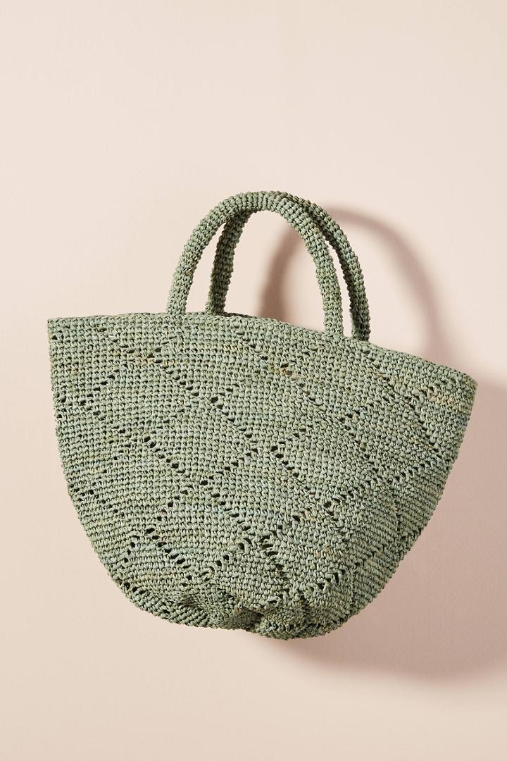 Anthropologie Kapity Woven Tote Bag