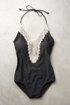 Anthropologie Lace-front Maillot
