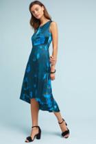 Tracy Reese Asymmetrical Silk Dress