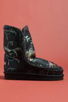 Mou Printed Faux Fur-lined Boots