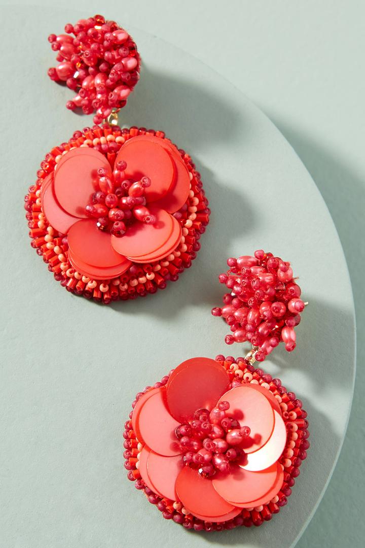 Mignonne Gavigan Marnie Floral Drop Earrings