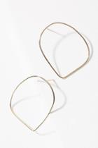 Two Hills Hollow Wire Hoop Earrings