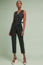Adelyn Rae Albany Tie-front Jumpsuit