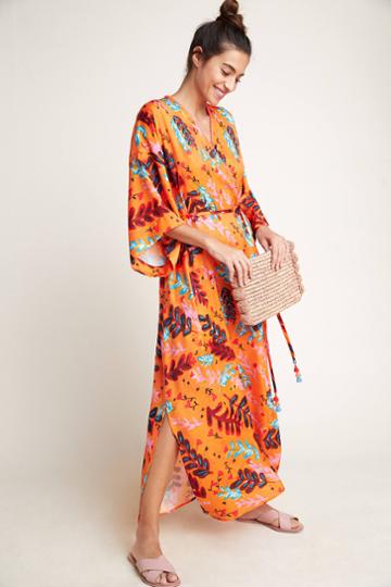Roeqiya For Anthropologie Roeqiya Garden Princess Caftan