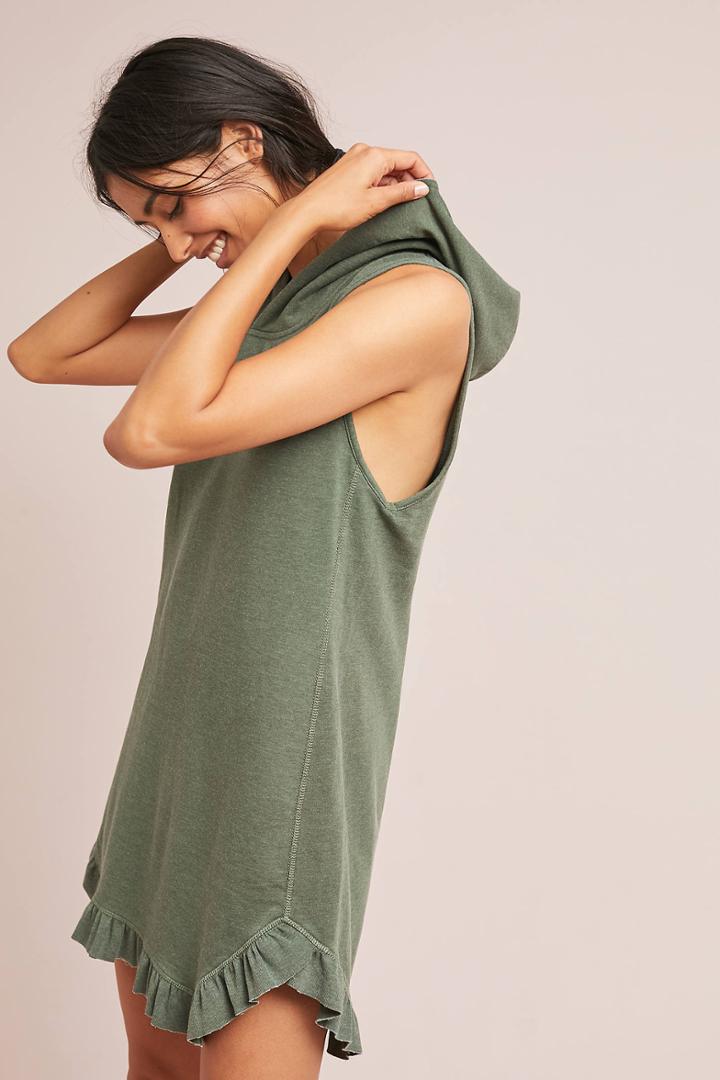 Anthropologie Veronica Hooded Dress