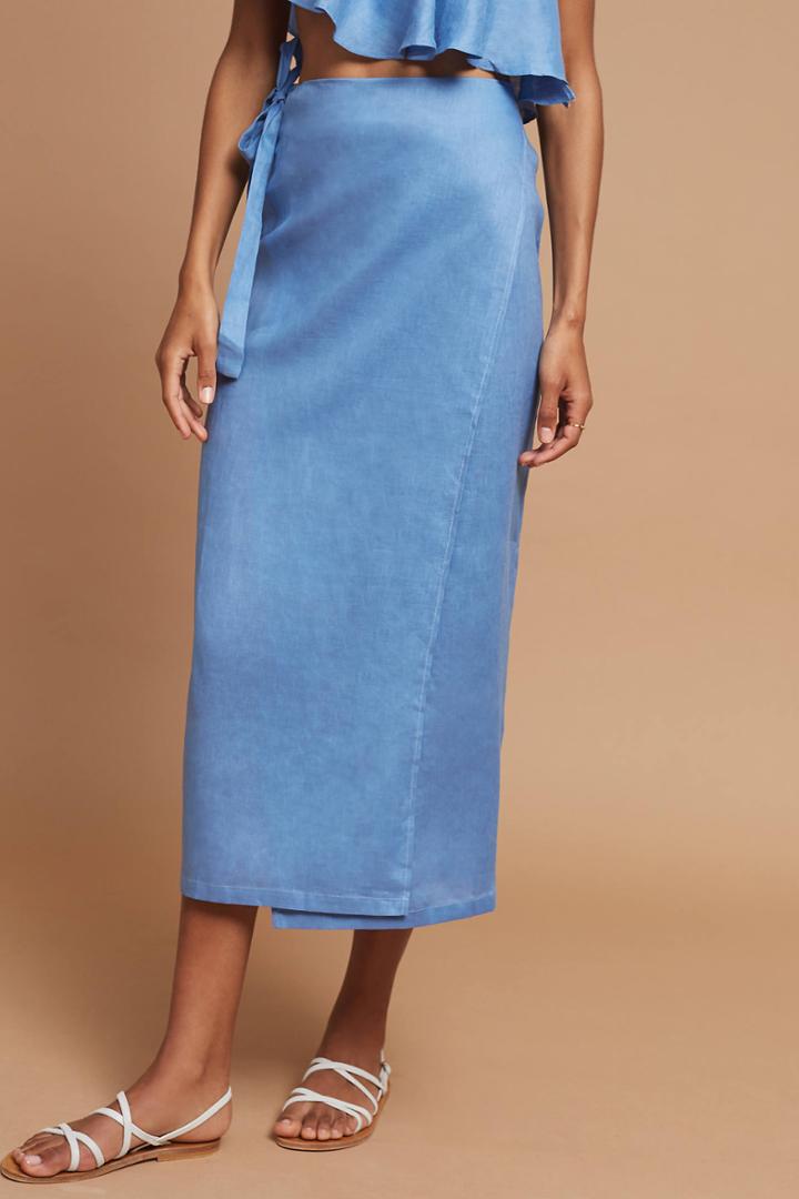 Capulet Madeira Tie-waist Skirt
