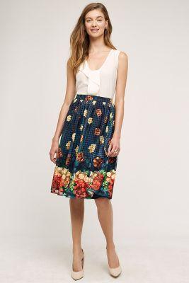 Sunday In Brooklyn Summer Bouquet Skirt