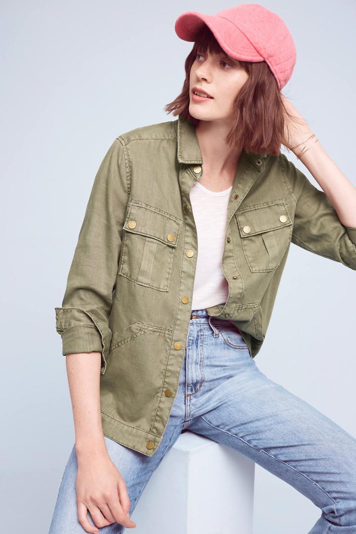 Level 99 Military Shirt Jacket