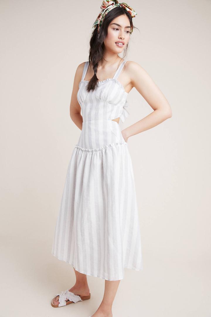 Steele Pinones Striped Dress