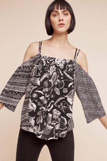 Deletta Reeve Open-shoulder Top