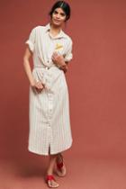 Corey Lynn Calter Fiesta Striped Shirtdress