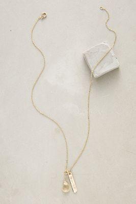 Anthropologie Pillar Pendant Necklace