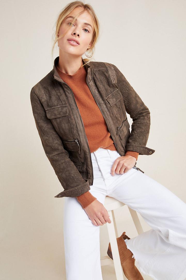 Marrakech Colby Jacquard Bomber Jacket