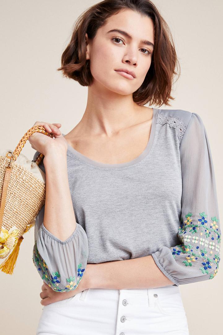 Tiny Julia Embroidered Top