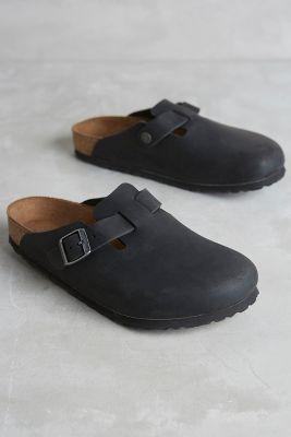 Birkenstock Boston Slides Black