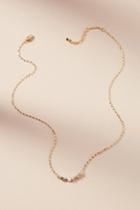 Anthropologie Ombre Opal Delicate Necklace