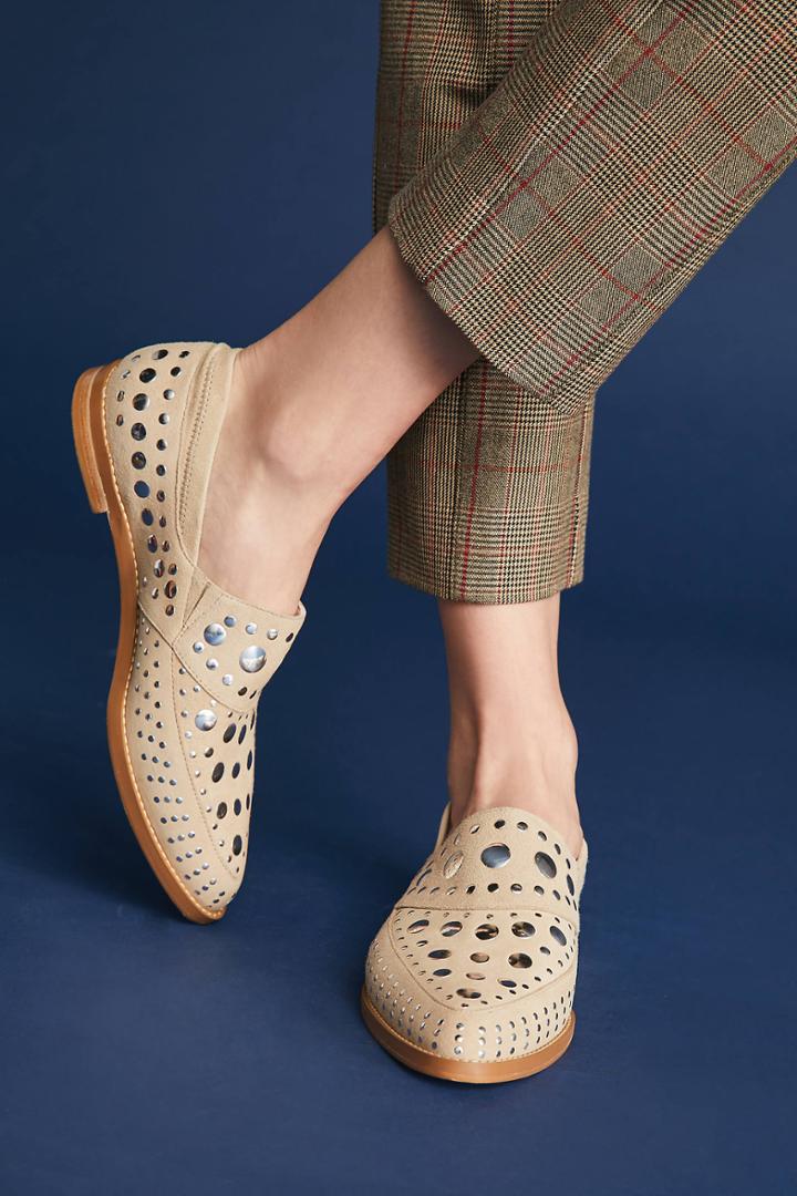 Cecelia New York Ping Studded Loafer Flats