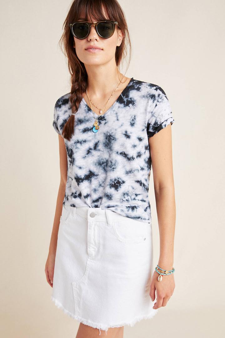 Goldie Tie-dyed V-neck Tee
