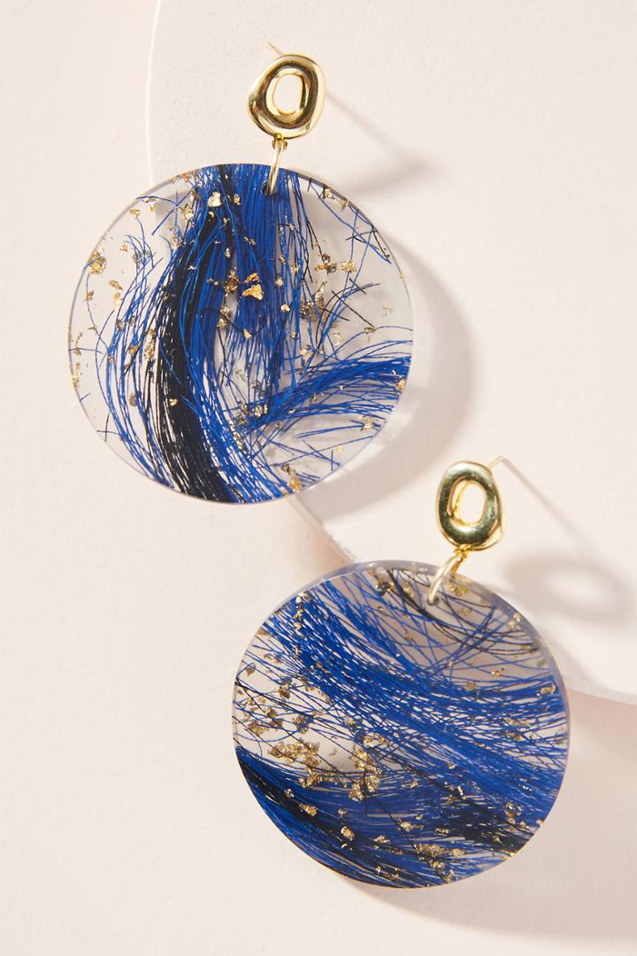 Anthropologie Diver Drop Earrings