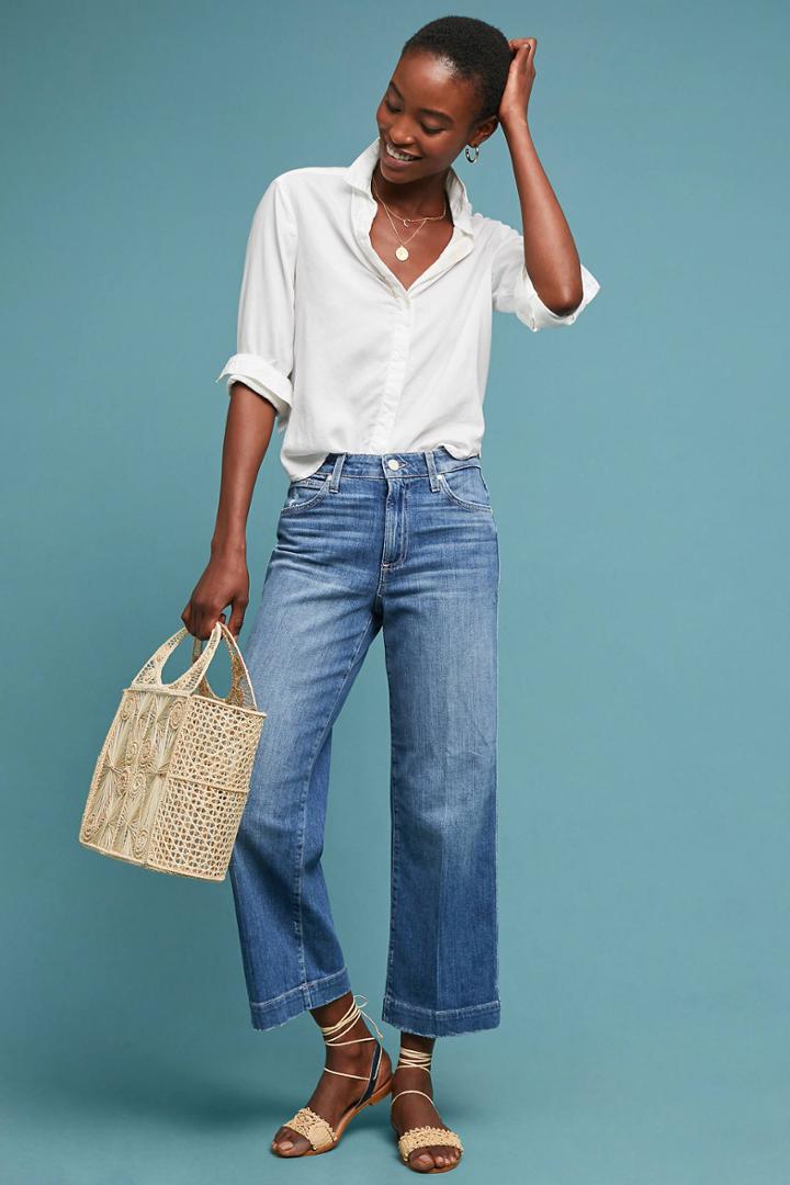 Paige Nellie High-rise Culotte