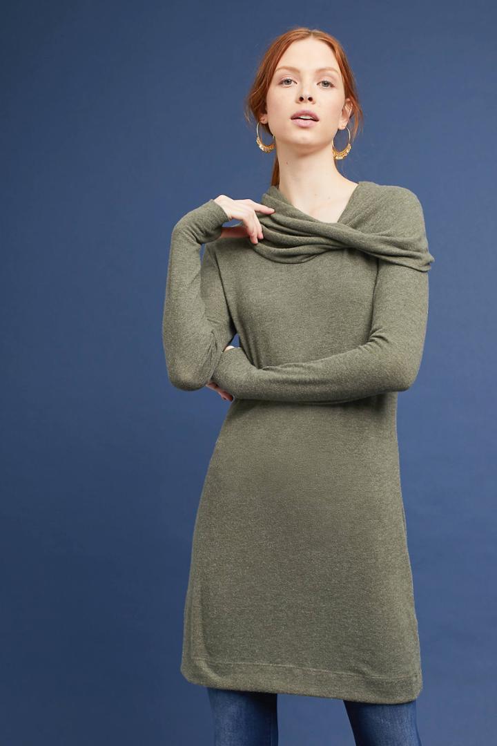 Michael Stars Off-the-shoulder Tunic Dress