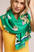 Anthropologie Merindah Floral Scarf