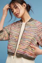 Nicole Miller Metallic Fiesta Bomber