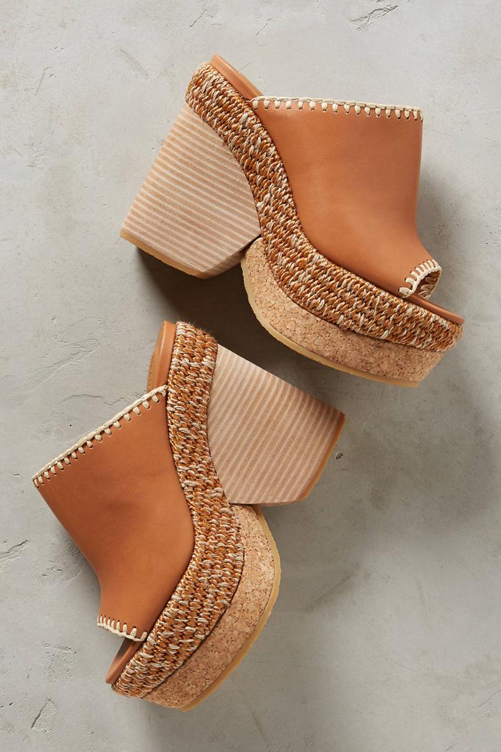 See By Chloe Mixed Media Platform Sandals