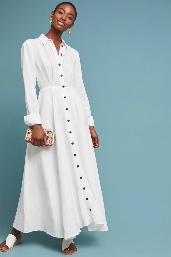 Mara Hoffman Maxi Shirtdress