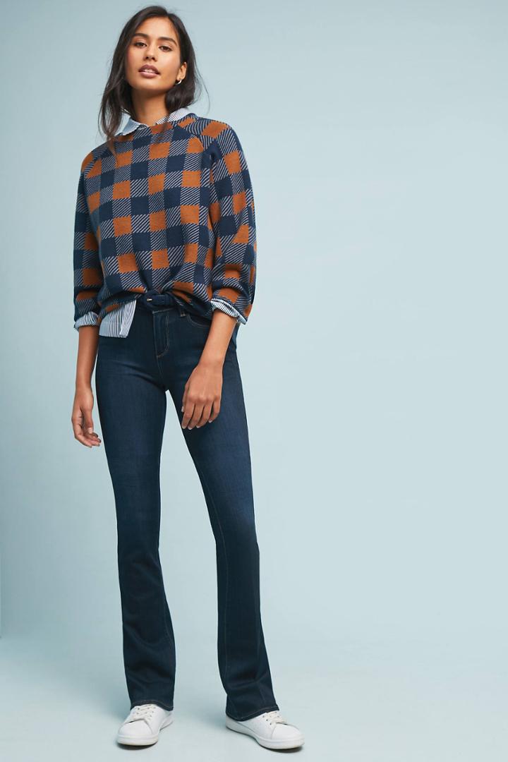 Paige Manhattan Mid-rise Bootcut Jeans