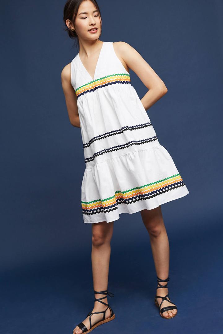 Eri + Ali Lunedi Flounced Dress