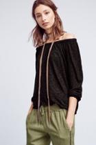 Velvet By Graham And Spencer Maude Off-the-shoulder Top