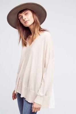 Moth Sonata V-neck Top
