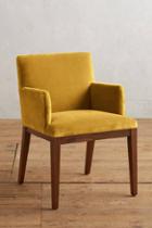 Anthropologie Velvet Emrys Armchair